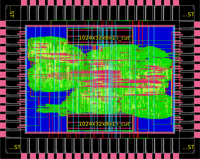 FFTodile routed design